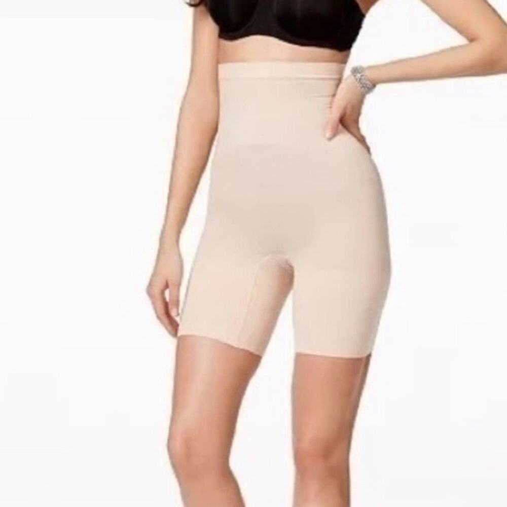 Spanx By Sara Blakley Shaper Short High Waisted Beige, Shape Wear, Size XL